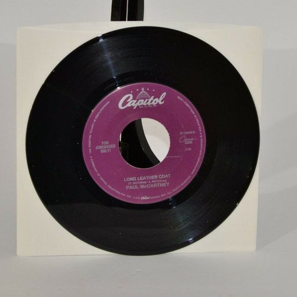 Paul Mccartney Hope Of Deliverance 45 - Picture 2 of 2